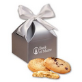 Fresh Baked Cookies in Silver Gift Box